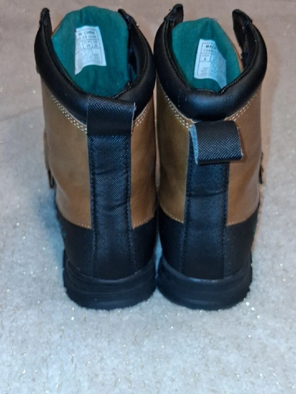 Polo by Ralph Lauren Brown and Black Kids Boots